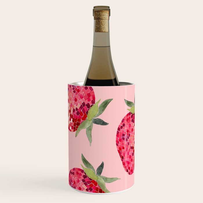 Disco Ball Strawberry Wine Chiller Gallery Image 2