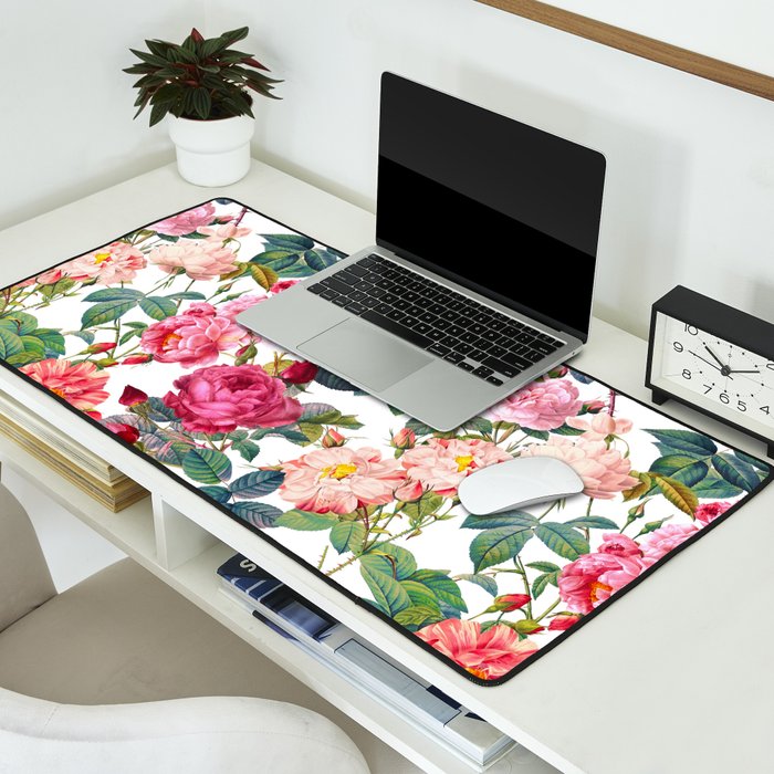 Rose Garden VII Desk Mat Gallery Image 2