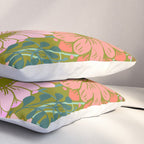 Vintage Bouquet of flowers in warm green colors Pillow Sham Gallery Image 3