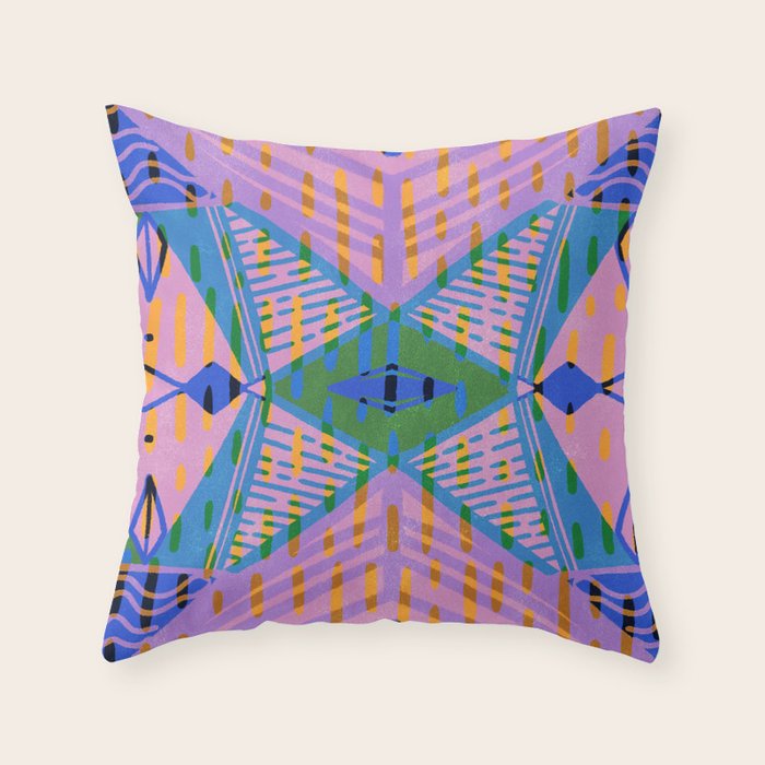 third eye center Throw Pillow Gallery Image 6