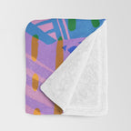 third eye center Throw Blanket Gallery Image 3