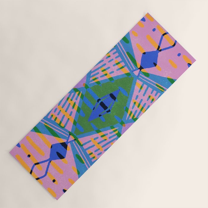 third eye center Yoga Mat Gallery Image 1