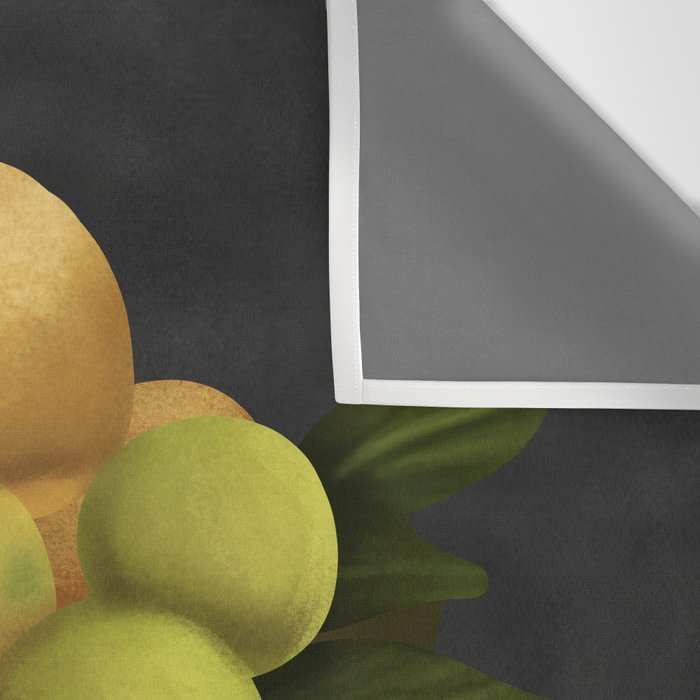 Golden Citrus 2 Wall Tapestry Gallery Image 3