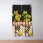 Golden Citrus 2 Window Curtain Gallery Image 3