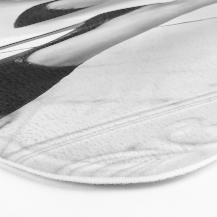 Female Disco Legs - Black White Photography - Photograph Bath Mat Gallery Image 3