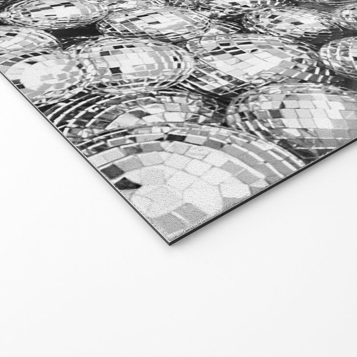 Female Disco Legs - Black White Photography - Photograph Welcome Mat Gallery Image 2