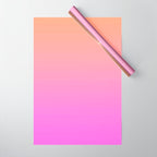 Ombre Sunset Wrapping Paper Gallery Image 1