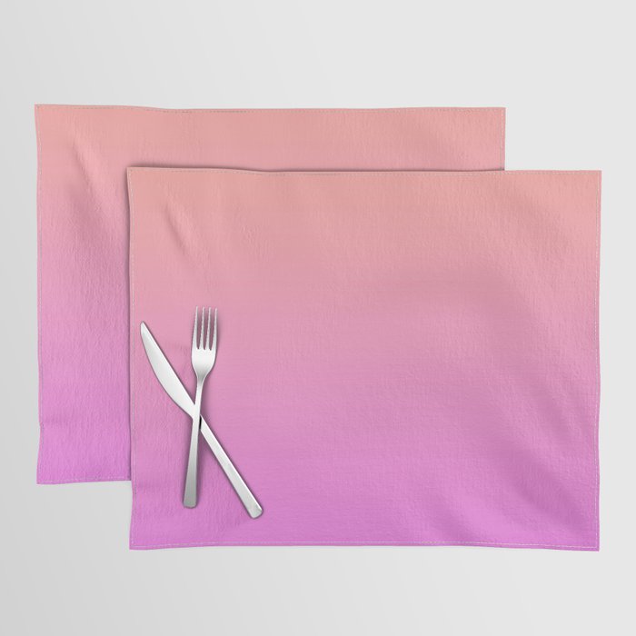 Ombre Sunset Placemat Gallery Image 1