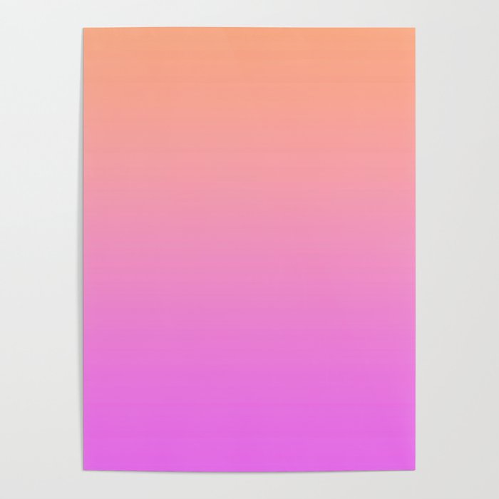 Ombre Sunset Poster Gallery Image 4