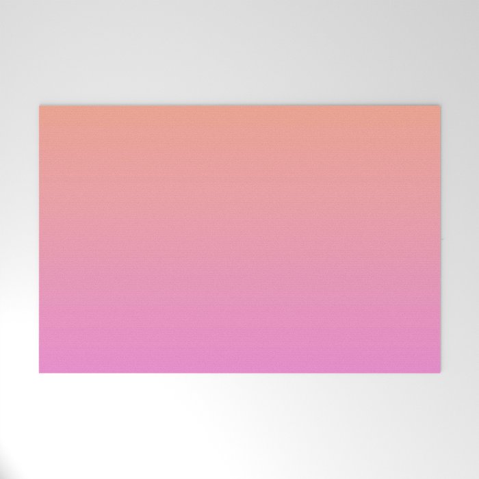 Ombre Sunset Welcome Mat Gallery Image 1