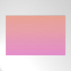 Ombre Sunset Welcome Mat Gallery Image 1