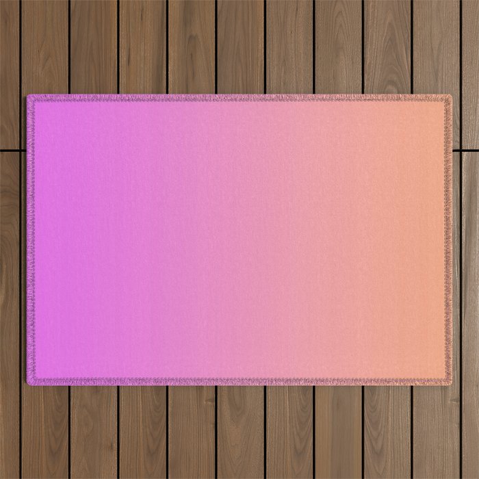 Ombre Sunset Outdoor Rug Gallery Image 1