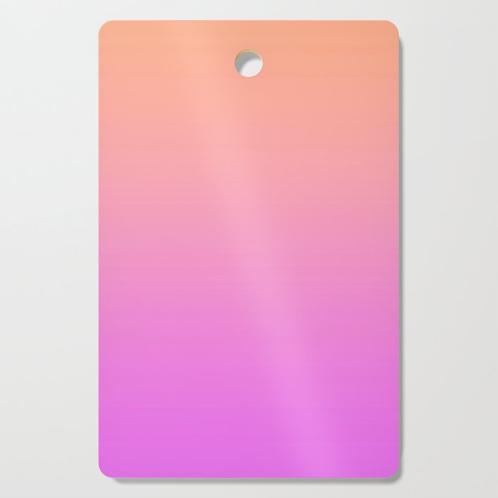 Ombre Sunset Cutting Board Gallery Image 1