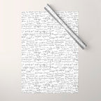 Math Equations Wrapping Paper Gallery Image 1