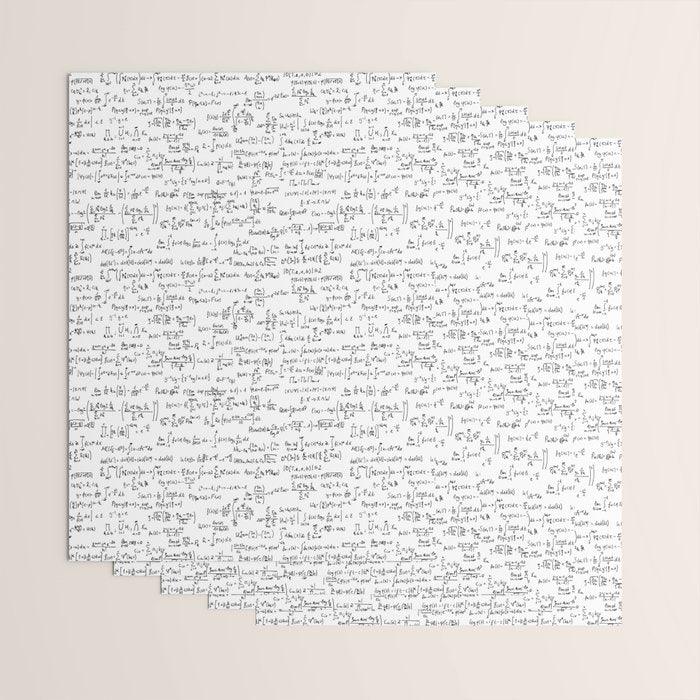 Math Equations Wrapping Paper Gallery Image 3