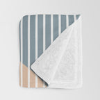 Minimal Geometric Shapes 164 Throw Blanket Gallery Image 3