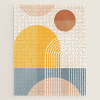 Minimal Geometric Shapes 164 Jigsaw Puzzle Gallery Image 1