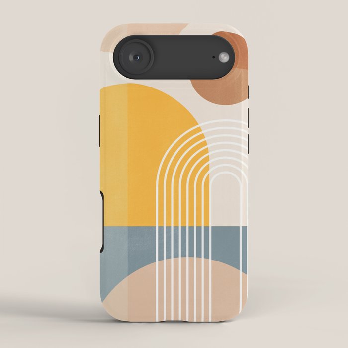 Minimal Geometric Shapes 164 iPhone Case Gallery Image 2