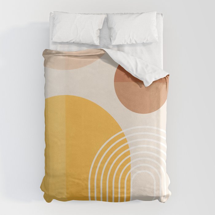 Minimal Geometric Shapes 164 Duvet Cover Gallery Image 6