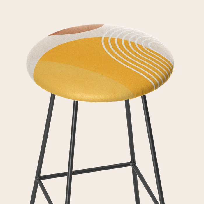 Minimal Geometric Shapes 164 Stool Gallery Image 2