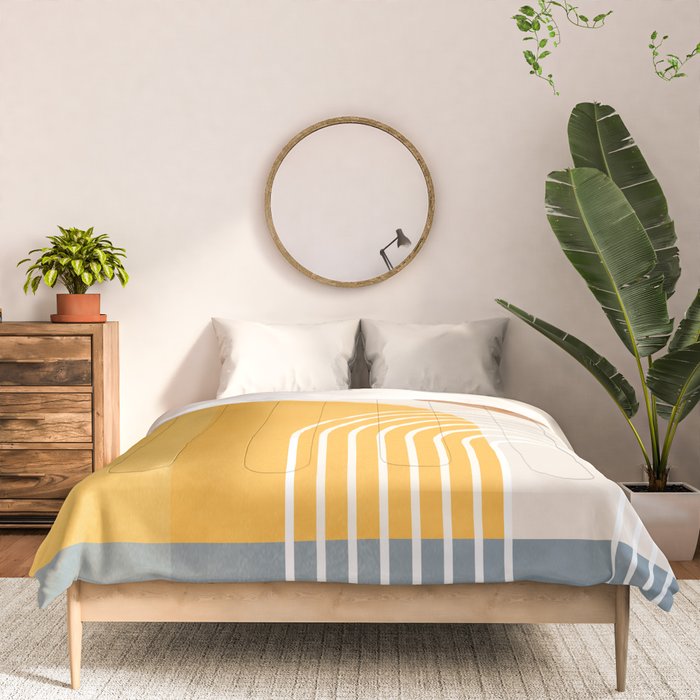 Minimal Geometric Shapes 164 Comforter Gallery Image 3