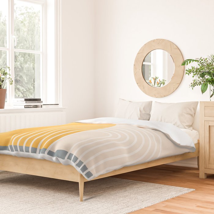 Minimal Geometric Shapes 164 Duvet Cover Gallery Image 2