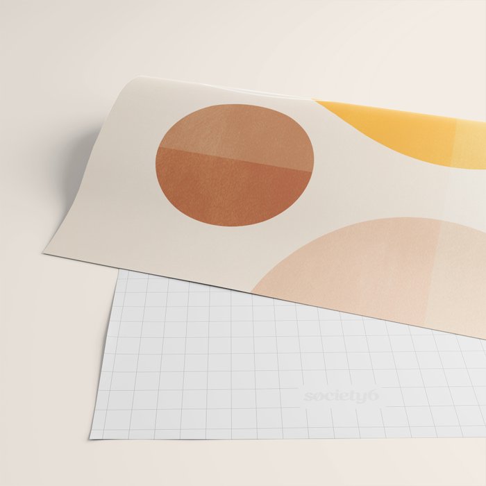 Minimal Geometric Shapes 164 Wrapping Paper Gallery Image 2
