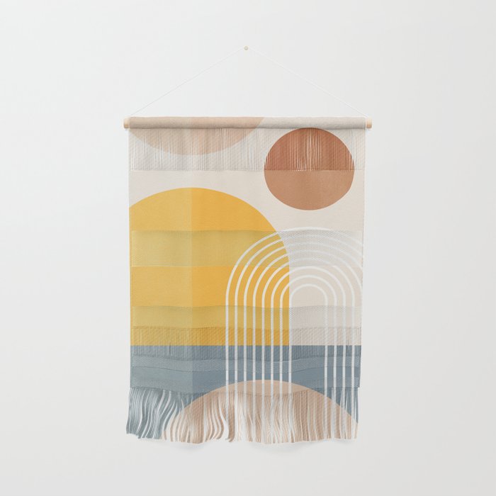 Minimal Geometric Shapes 164 Wall Hanging Gallery Image 1