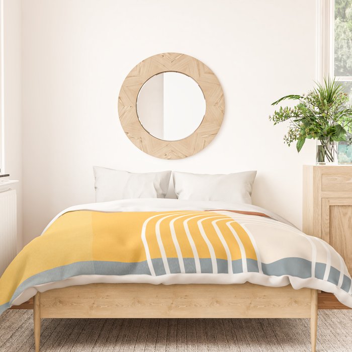 Minimal Geometric Shapes 164 Duvet Cover Gallery Image 3