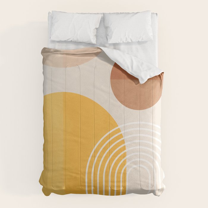 Minimal Geometric Shapes 164 Comforter Gallery Image 6