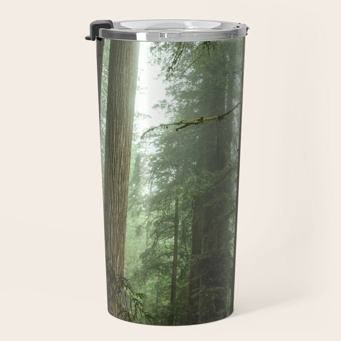 Redwood National Park - Misty Mountain Forest Adventure Travel Mug Gallery Image 3