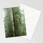 Redwood National Park - Misty Mountain Forest Adventure Stationery Card Gallery Image 2