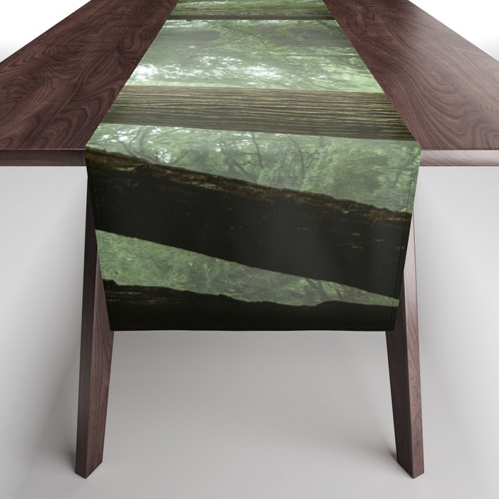 Redwood National Park - Misty Mountain Forest Adventure Table Runner Gallery Image 1