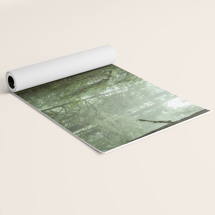 Redwood National Park - Misty Mountain Forest Adventure Yoga Mat Gallery Image 2