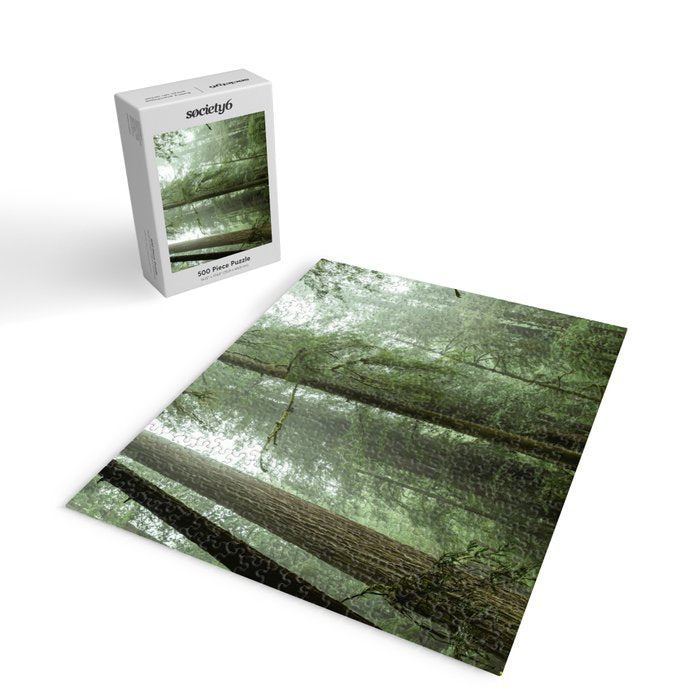 Redwood National Park - Misty Mountain Forest Adventure Jigsaw Puzzle Gallery Image 2