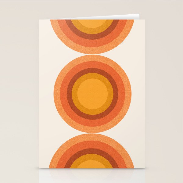 Retro Sun  Stationery Card Gallery Image 2