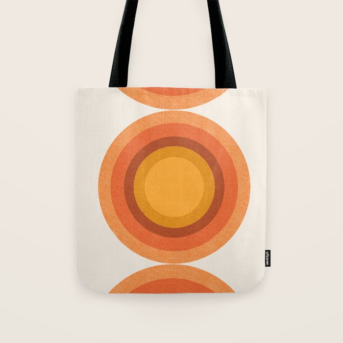 Retro Sun  Tote Bag Gallery Image 1