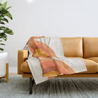Retro Sun  Throw Blanket Gallery Image 1