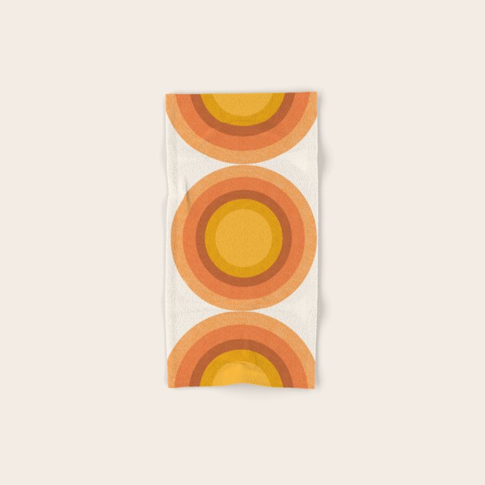 Retro Sun  Bath Towel Gallery Image 1