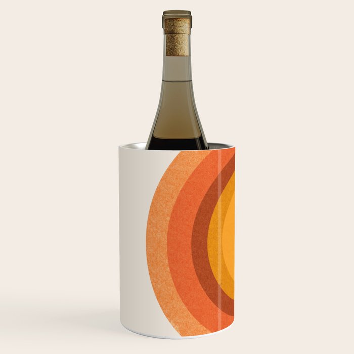 Retro Sun  Wine Chiller Gallery Image 2