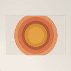 Retro Sun  Welcome Mat Gallery Image 1