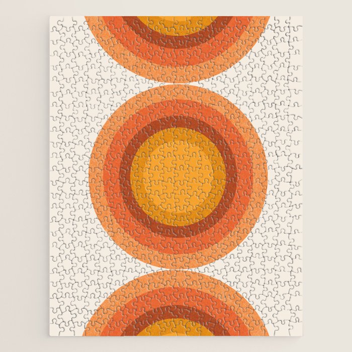 Retro Sun  Jigsaw Puzzle Gallery Image 1