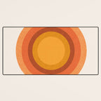 Retro Sun  Desk Mat Gallery Image 3