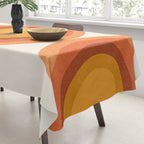 Retro Sun  Tablecloth Gallery Image 3