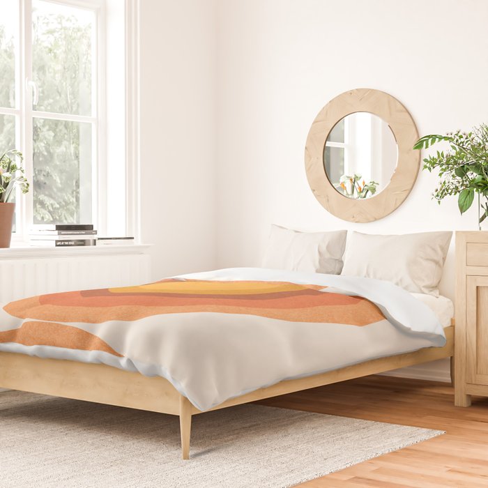 Retro Sun  Duvet Cover Gallery Image 2