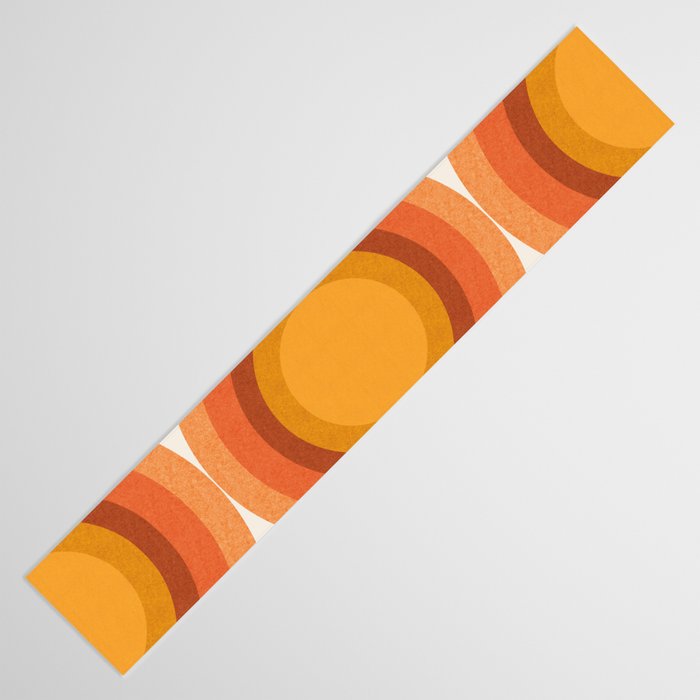 Retro Sun  Table Runner Gallery Image 3