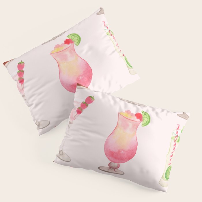 Summer Cocktails 12 Pillow Sham Gallery Image 3