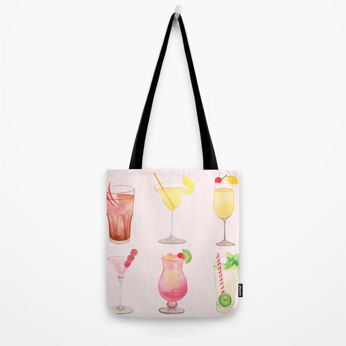 Summer Cocktails 12 Tote Bag Gallery Image 2