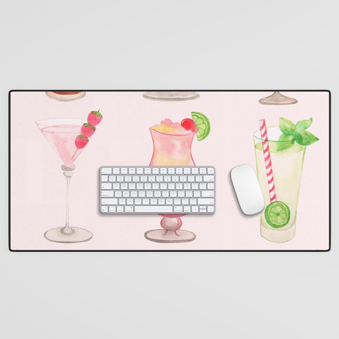 Summer Cocktails 12 Desk Mat Gallery Image 1