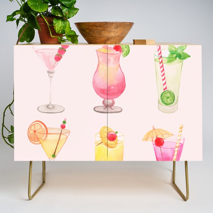 Summer Cocktails 12 Credenza Gallery Image 1